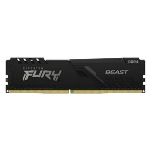Ram Kingston Fury Beast 8GB DDR4-3200MHz CL16 KF432C16BB/8 Black