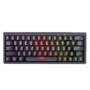 Πληκτρολόγιο ZeroGround Satomi v2.0 KB-3700G RGB Outemu Red Switches